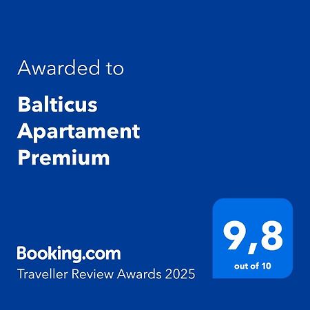Balticus Apartament Premium Misdroy Exterior foto